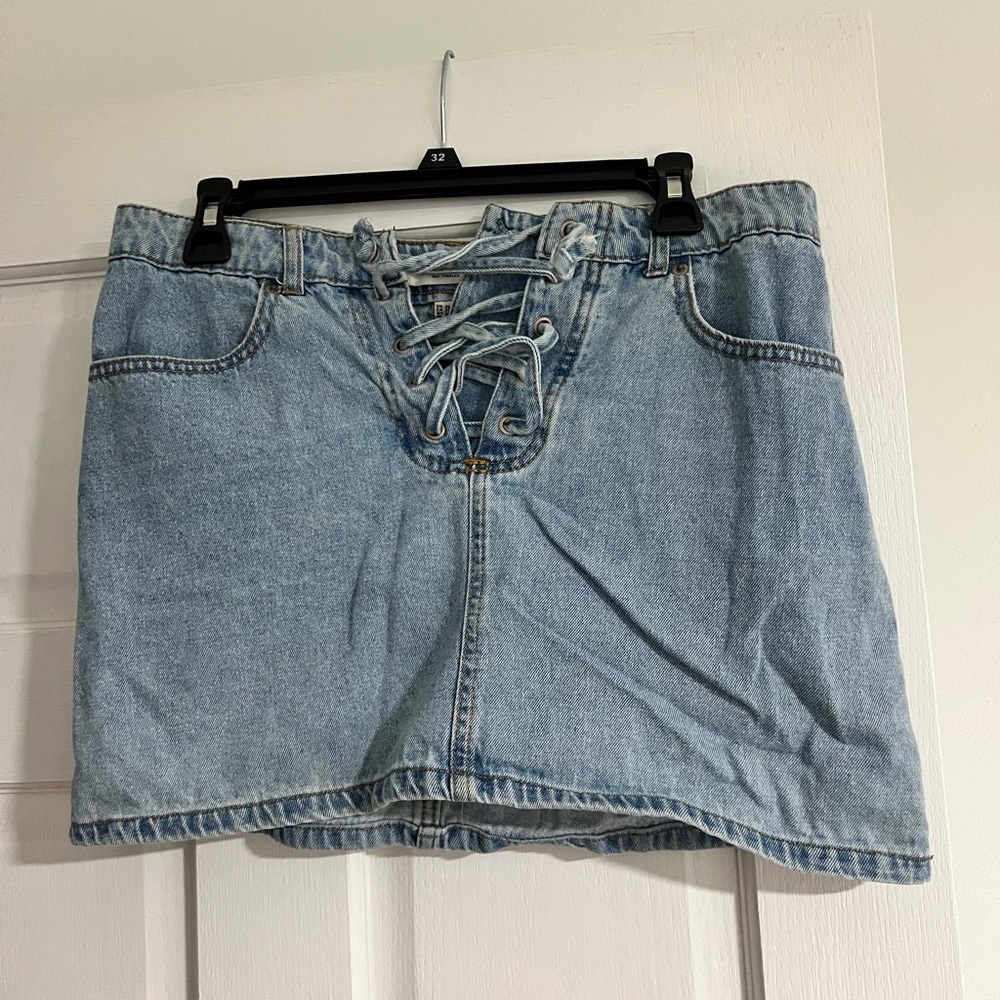 Denim Skirt - mini